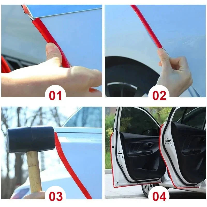 Bande de Protection Anti-Choc pour Portières de Voiture