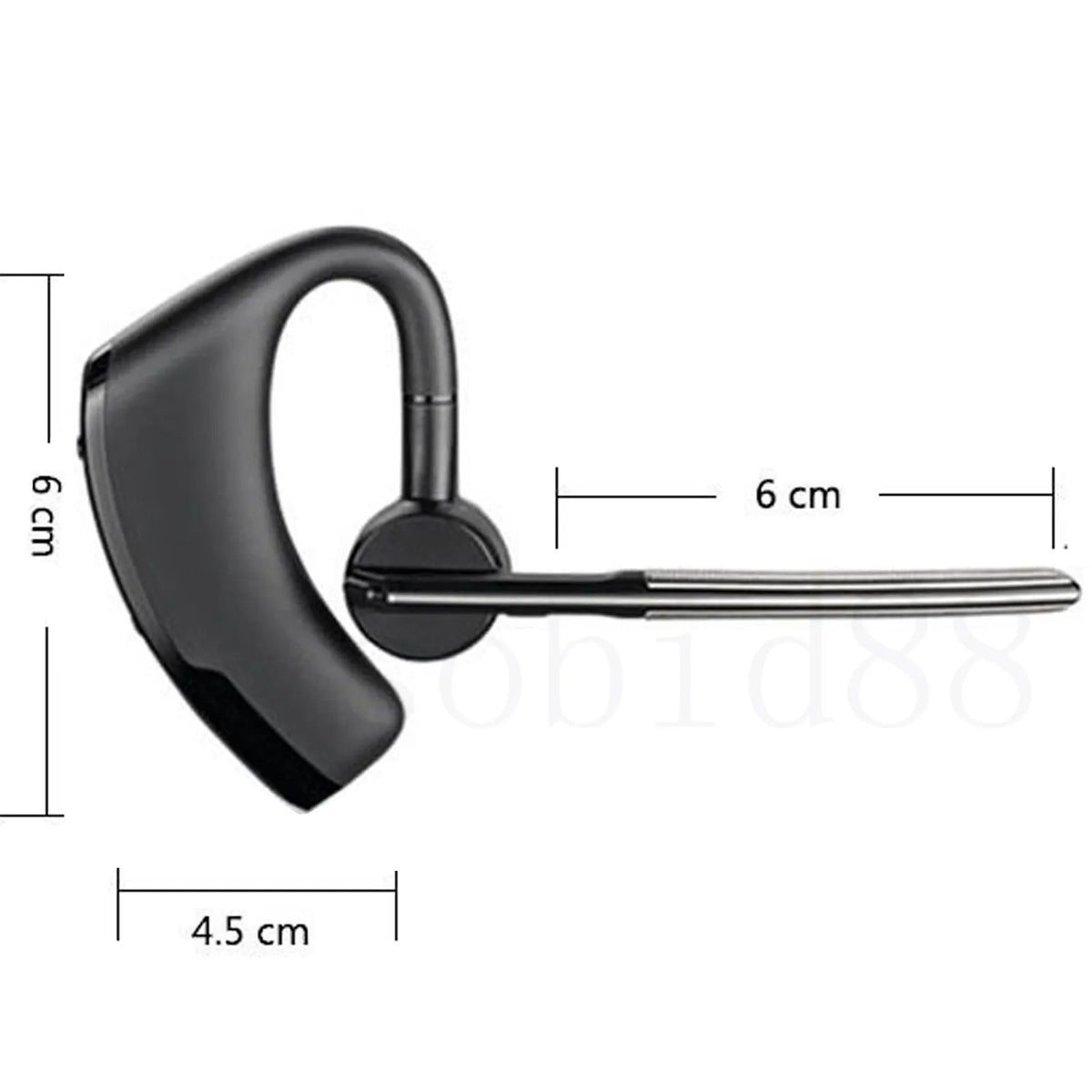 Écouteur Bluetooth Professionnel – Micro Long et Confort Tout Jour