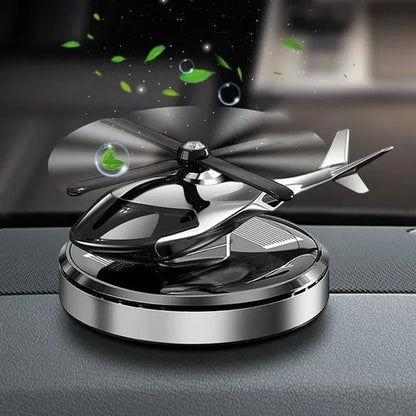 Hélicoptère parfumé solaire pour voiture