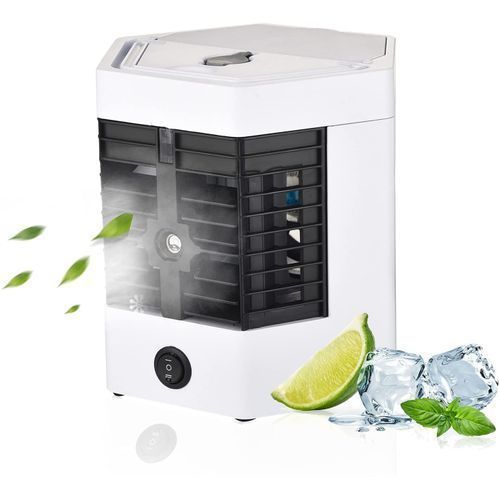 ❄️ Rafraîchisseur d'Air Portable 2-en-1 avec Brumisateur USB