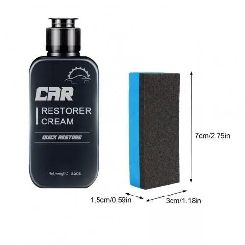Crème de rénovation auto 100 ml – Rénovation et brillance instantanée