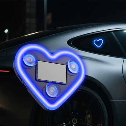 Lumière Cœur Luxueuse pour Voiture
