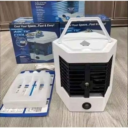 ❄️ Rafraîchisseur d'Air Portable 2-en-1 avec Brumisateur USB