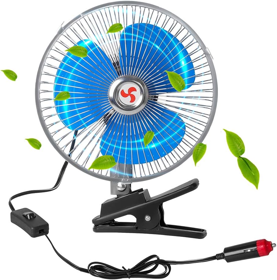 Ventilateur de Voiture 24V à Clip