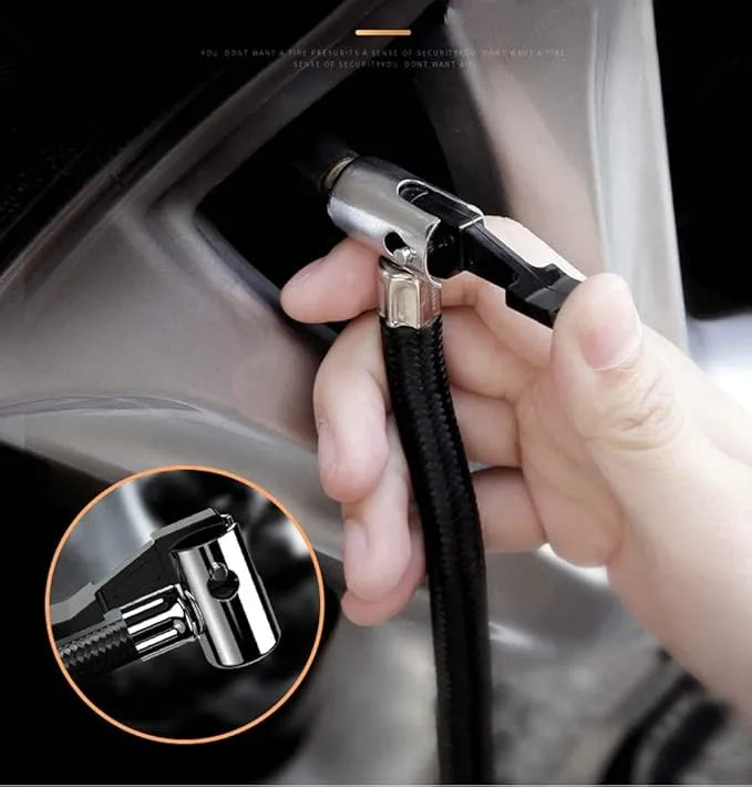 Compresseur d’Air 12V - Gonflage rapide pour pneus voiture
