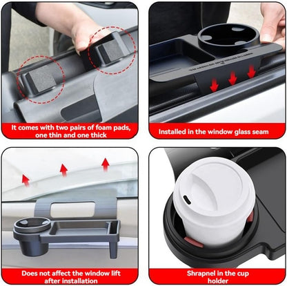Organisateur de Fenêtre de Voiture 2-en-1 – Plus d’Espace, Plus de Confort