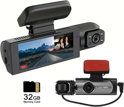 Double Caméra Auto 1080P – Multifonction
