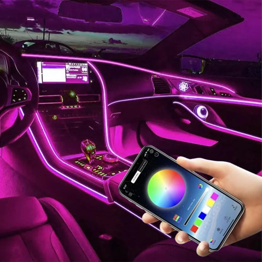 Lumières d'ambiance Premium RGB pour Voiture