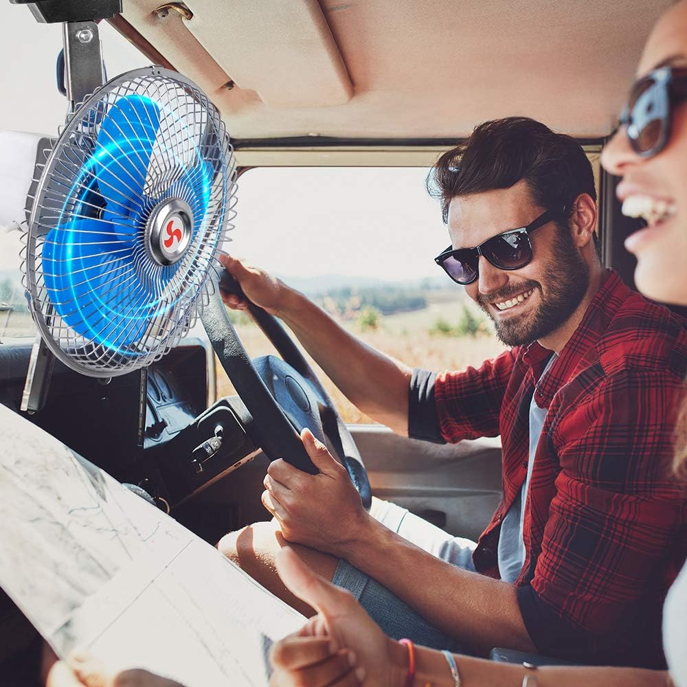 Ventilateur de Voiture 24V à Clip