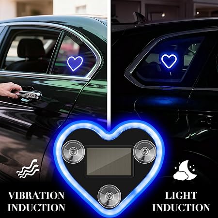 Lumière Cœur Luxueuse pour Voiture