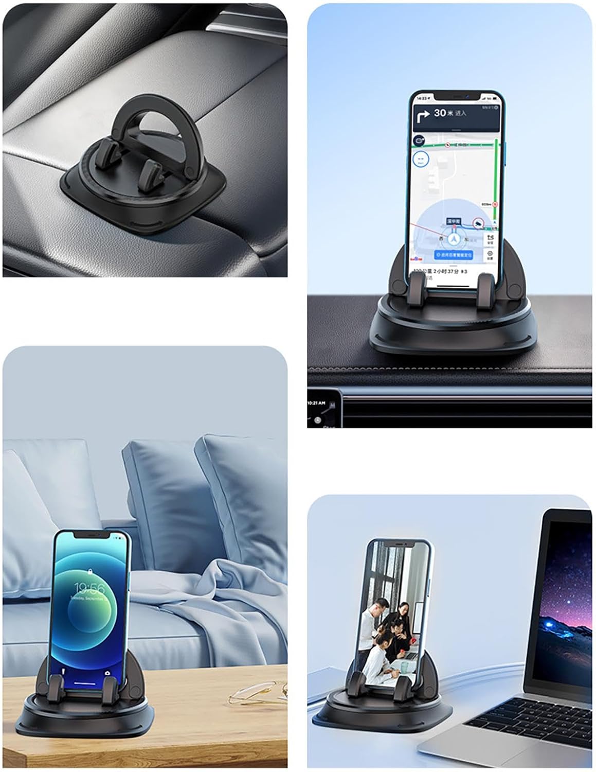 DriveFix™ – Support Téléphone Rotatif 360° Pour Voiture