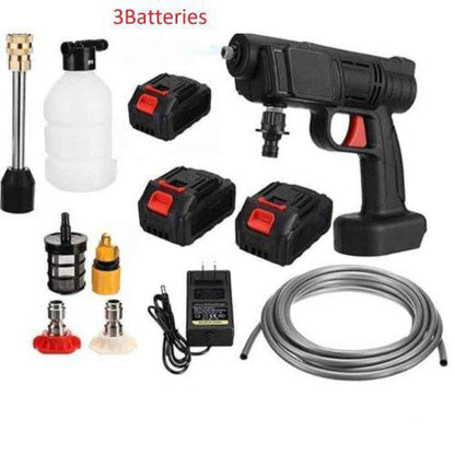 Pistolet de Lavage Sans Fil 3 batteries