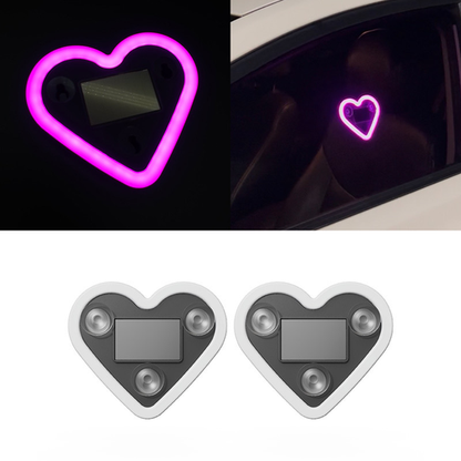 Lumière Cœur Luxueuse pour Voiture