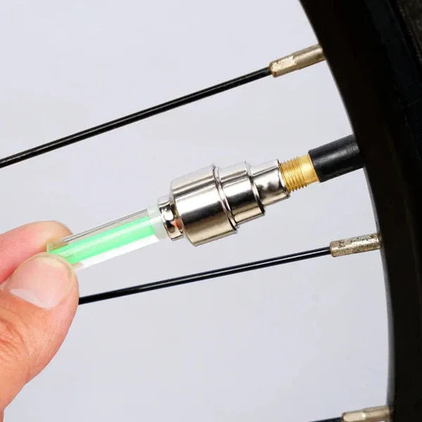 (4pcs) LED Valve Lumière – Sécurité & Style