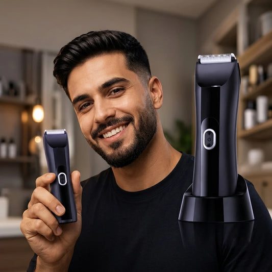 HTC AT-018 – Tondeuse Corps Rechargeable Pour Un Rasage Impeccable