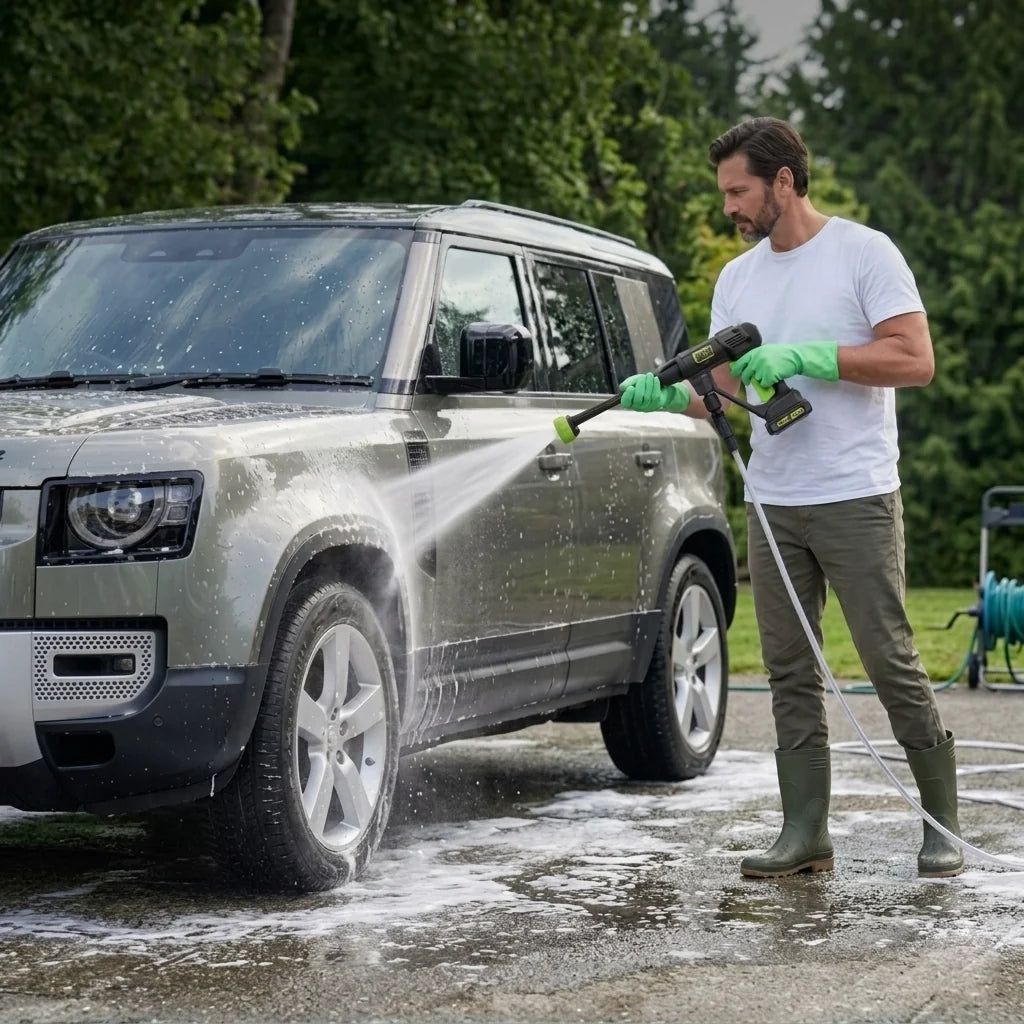 Pistolet de Lavage Sans Fil 3 batteries