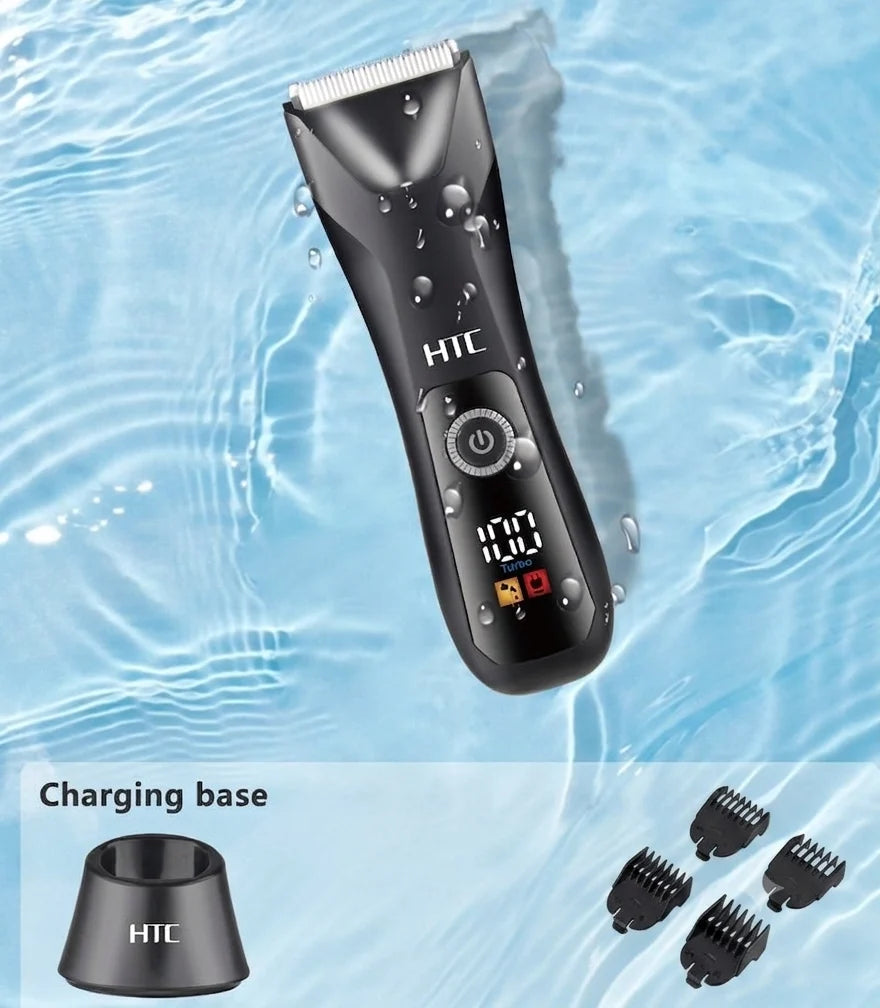 HTC AT-018 – Tondeuse Corps Rechargeable Pour Un Rasage Impeccable