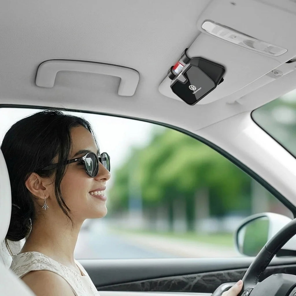 Boîte à lunettes pour voiture - toujours à portée