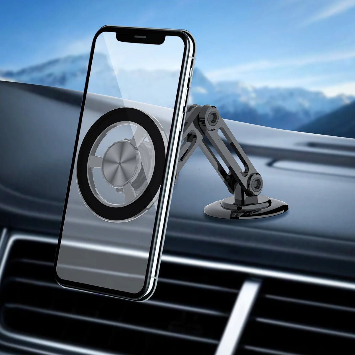 Support Auto Magnétique 360° Premium