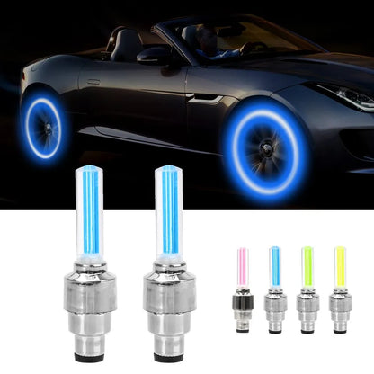 4pcs LED Valve Lumière Universelles – Sécurité & Style