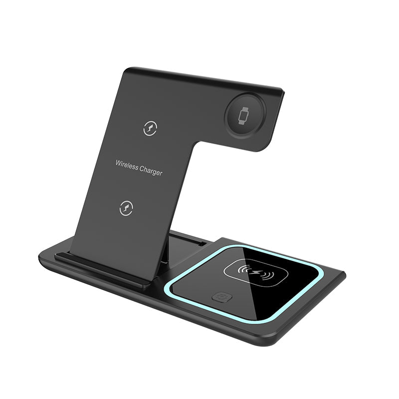 Chargeur Sans Fil Pliable 3-en-1