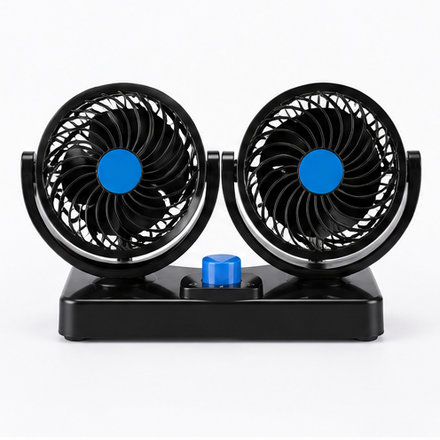🌬️ Ventilateur Double Tête pour Voiture – Mitchell Mars-304
