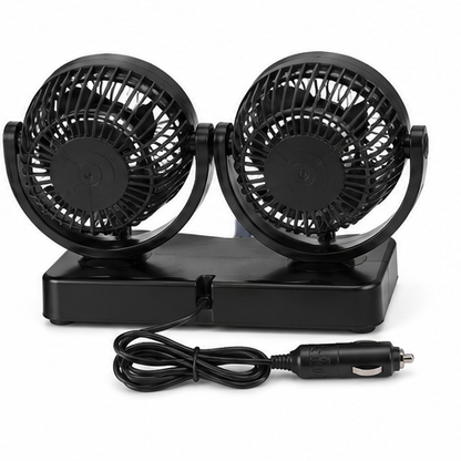 🌬️ Ventilateur Double Tête pour Voiture – Mitchell Mars-304