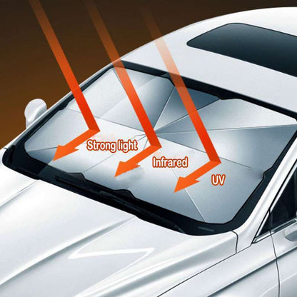 Parasol Pare-Brise Pliable Premium – Gardez votre voiture fraîche même en plein été