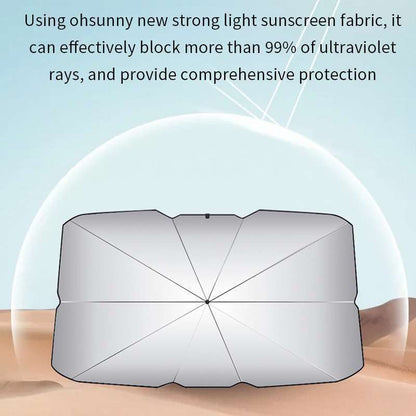 Parasol Pare-Brise Pliable Premium – Gardez votre voiture fraîche même en plein été