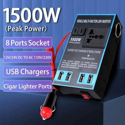 🔌 Convertisseur 12V/24V → 220V CROMA™
