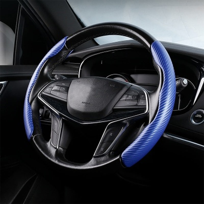 Housse de volant carbone premium : contrôle et style