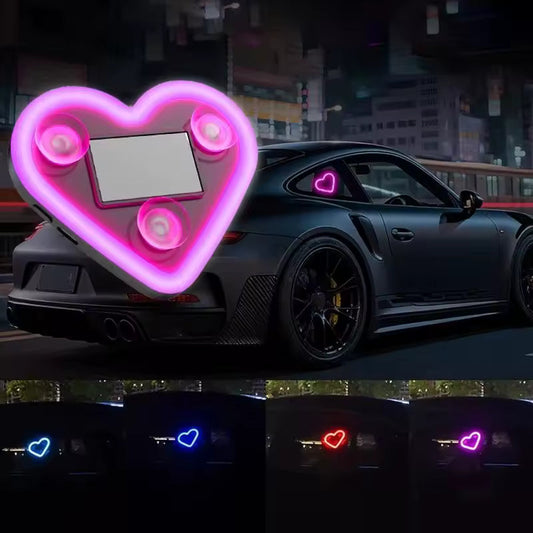 Lumière Cœur Luxueuse pour Voiture