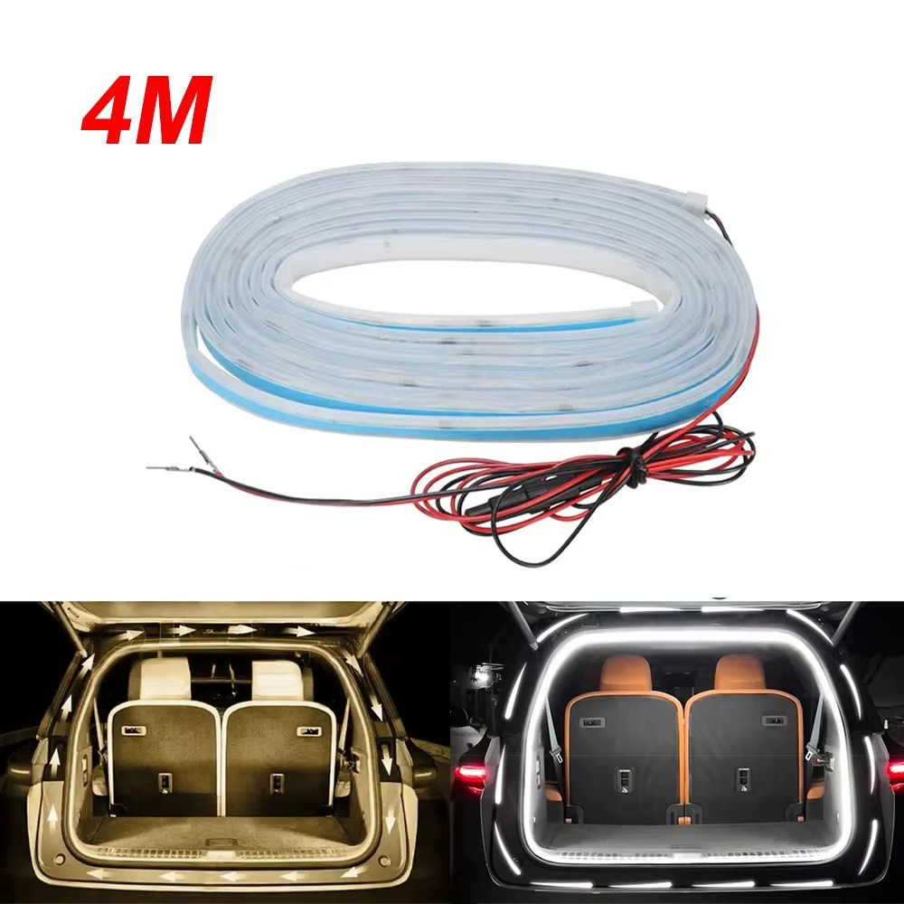 Éclairage LED Intelligent de Coffre – Effet Balayage Moderne et Élégant