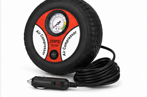 🚗 Compresseur d'Air Portable 12V – 260 PSI
