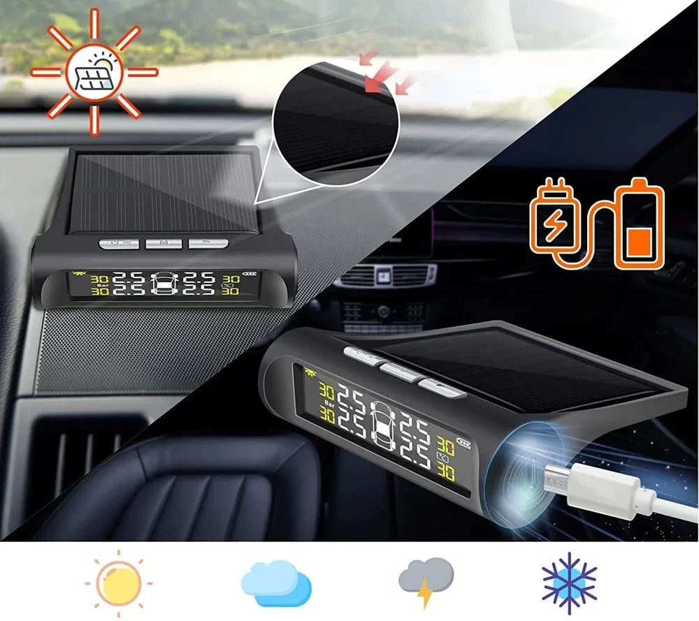 Appareil de surveillance de la pression des pneus – Sécurité et sérénité à chaque trajet 🚗✨