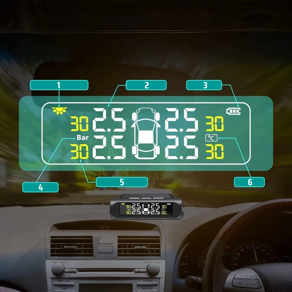 Appareil de surveillance de la pression des pneus – Sécurité et sérénité à chaque trajet 🚗✨