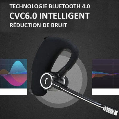 Écouteur Bluetooth V8S – Micro Long et Confort Tout Jour