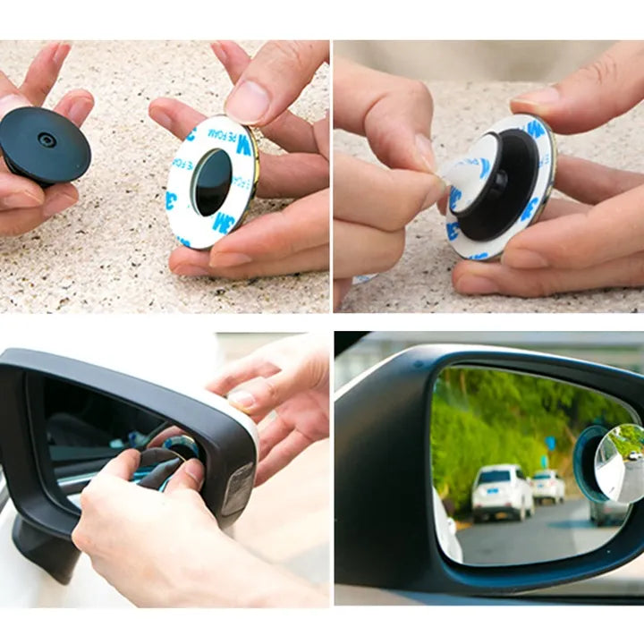 Miroir Automobile à Visibilité Totale 360°