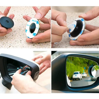 Miroir Automobile à Visibilité Totale 360°