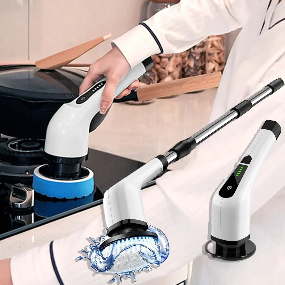 Brosse Électrique Sans Fil pour un Nettoyage Sans Effort