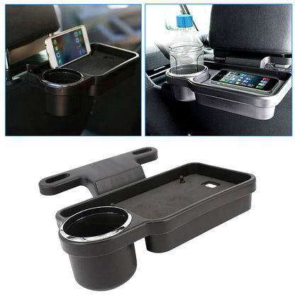 Organiseur multifonction arrière – Porte-gobelet, téléphone