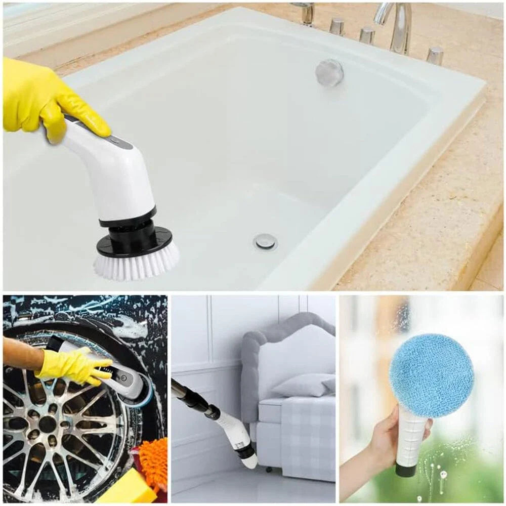 Brosse Électrique Sans Fil pour un Nettoyage Sans Effort