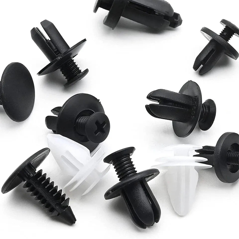 Kit 100 pièces – Clips de fixation automobile universels