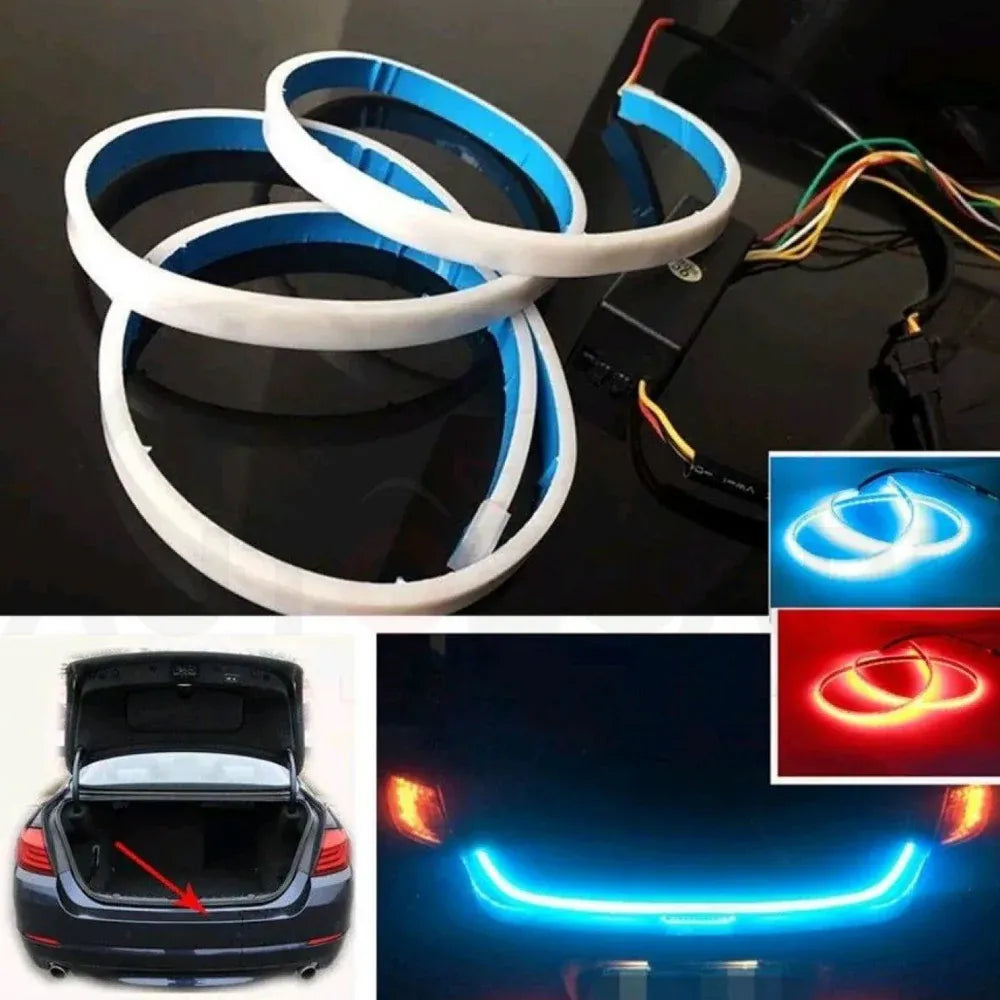 Éclairage LED Intelligent de Coffre – Effet Balayage Moderne et Élégant